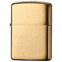 ARMOR#168 ブラス サテン仕上げ ◆ZIPPO ジッポ オイルライター アーマー 無地 シンプル サテーナ つや消し 真ちゅう 真鍮 金色