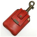 ZIPPOケース キーホルダータイプ RED ◆ZIPPO ジッポー オイル ライターケース 喫煙具 携帯用 赤 レッド