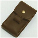 レザー ライター タバコケース DARK BROWN ◆ZIPPO ジッポー オイル ライターケース ZIPPOケース シガレットケース 喫煙具 携帯用 茶 ブラウン ベルト