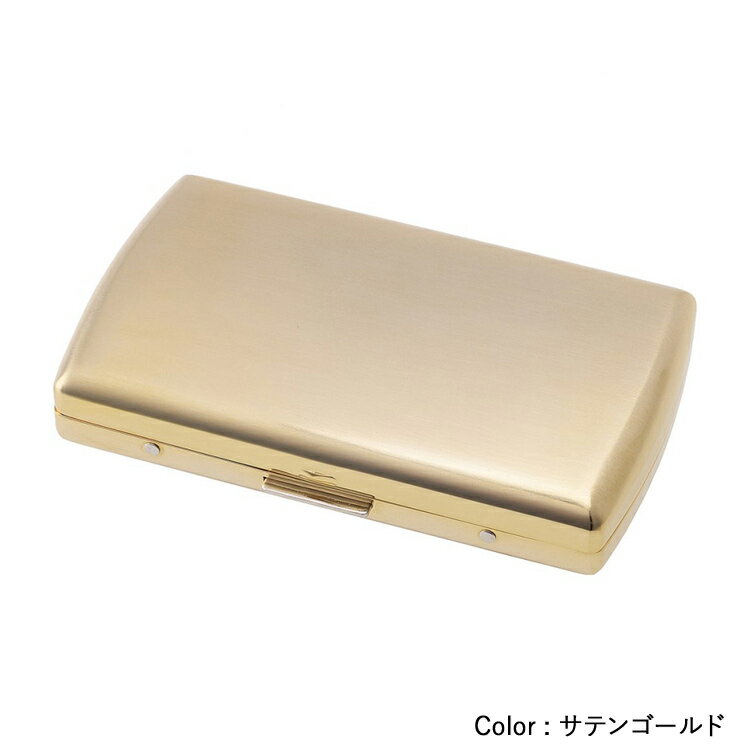 ヴィーナス12【サテンゴールド】キングサイズ（85mm）×12本収納 1-21126-41 ◆シガレットケース タバコ..