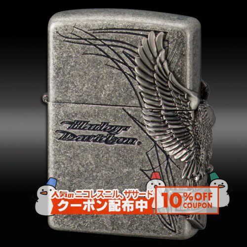 10%OFF������� HARLEY DAVIDSON ���ܸ����ǥ� HDP-65 ��ZIPPO ���åݡ� ������ �饤���� �ʱ�� �ϡ��졼 ���ӥåɥ���