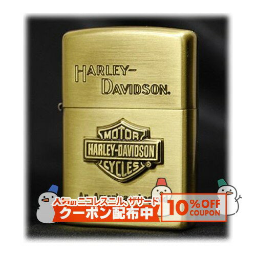 10%OFF������� HARLEY DAVIDSON ���ܸ����ǥ� HDP-11 ��ZIPPO ���åݡ� ������ �饤���� �ʱ�� �ϡ��졼 ���ӥåɥ���