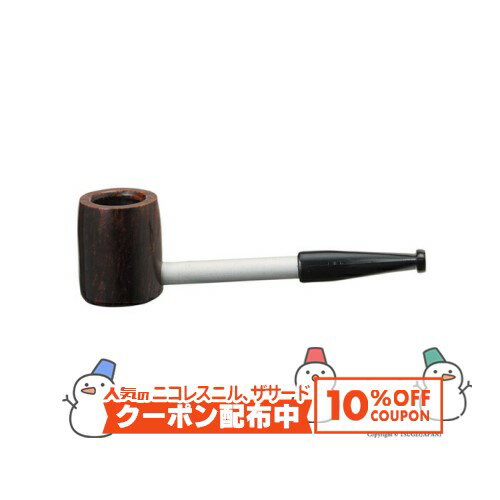 10%OFF配布中◇ カピート・ミニ・ダーク 全長約80mm［喫煙具 パイプ ショートスモーク ブライヤー シャ..