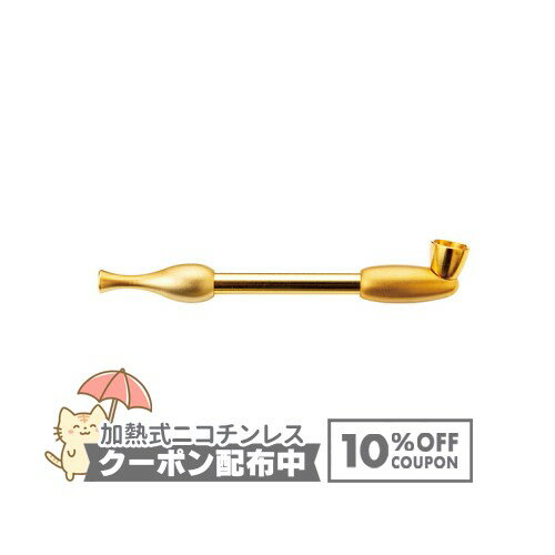 樂天商城 - 宝船豆煙管 金色 たからぶねまめぎせる 全長約10cm［喫煙具 キセル きせる コンパクト 真鍮製］ ◇10%OFFクーポン配布中