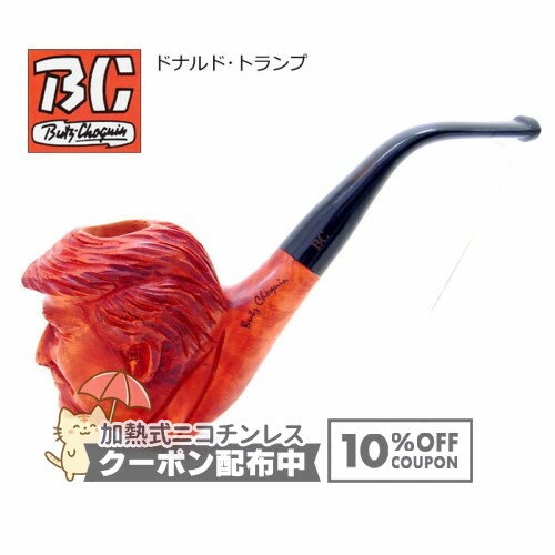 乐天商城 - BC ブッショカン フィギアパイプ ドナルド・トランプ ◆ 喫煙具 パイプ マドロスパイプ Butz-Choquin ユニーク 個性的 ◇10%OFFクーポン配布中