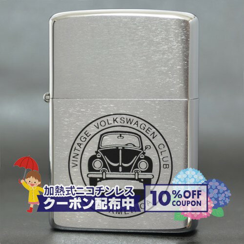 1981年製 Volkswagen フォルクスワーゲン 200 クラブ 両面柄 ◆喫煙具 ZIPPO ジッポー オイルライター 製造年こだわり 生まれ年 プレゼントにおすすめ 車 ◇対象商品10 OFFクーポン配布中
