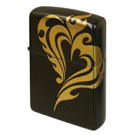 3Dシリーズ ブラックモデル ハート ◆ZIPPOライター ジッポーライター ジッポー オイルライター 3Dブラックモデル その他のデザイン 3D ブラックモデル