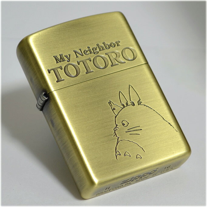 スタジオジブリ となりのトトロ トトロ横顔3 NZ-04 ◆喫煙具 ZIPPO ジッポーライタ...
