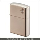 シャイニー クロスカット 70121 PKGヘアライン(S) ◆ZIPPO ジッポー オイル ライター 喫煙具 -Shiny Cross Cut- Pink G...