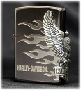 HARLEY DAVIDSON 日本限定モデル HDP-02 ◆ZIPPO ジッポー オイル ライター 喫煙具 ハーレー ダビッドソン