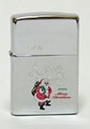 2001年限定 ナカムラオリジナル サンタB ◆ZIPPOライター ジッポーライター ジッポー オイルライター クリスマスデザイン