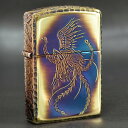 唐草 -鳳凰- 5面加工 BRいぶし ◆喫煙具 ZIPPO ジッポー オイルライター アーマー ARMOR フェニックス Phoenix ブラスいぶし 真鍮 和...