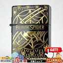 2000円OFFクーポン◇ BLACK SPIDER ブラックスパイダー 1935レプリカ ◆喫煙具 ZIPPO ジッポーライター オイルライター たばこ柄 黒...