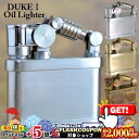 2000円OFFクーポン◇ 10%OFFクーポン◇ DUKE1 デューク1 クロームサテン/ブラスサテン/ワイルドブラス ◆ 喫煙具 オイルライター ペンギンラ...