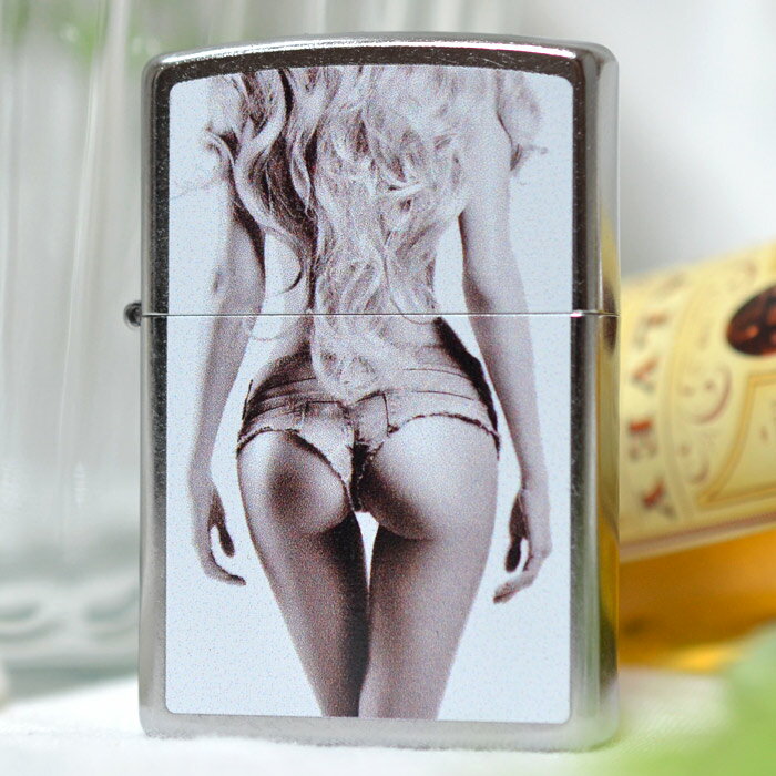 セクシーＺｉｐｐｏ SEXY ZIPPO Z207-098026 モノクロ後ろ姿　◆喫煙具 ZIPPO ジッポーライター オイルライター セクシー クロム