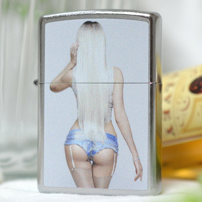 セクシーＺｉｐｐｏ SEXY ZIPPO Z207-098029 カラー後ろ姿　◆喫煙具 ZIPPO ジッポーライター オイルライター セクシー クロム