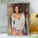 セクシーＺｉｐｐｏ SEXY ZIPPO Z207-098030 白トップス　◆喫煙具 ZIPPO ジッポーライター オイルライター セクシー クロム