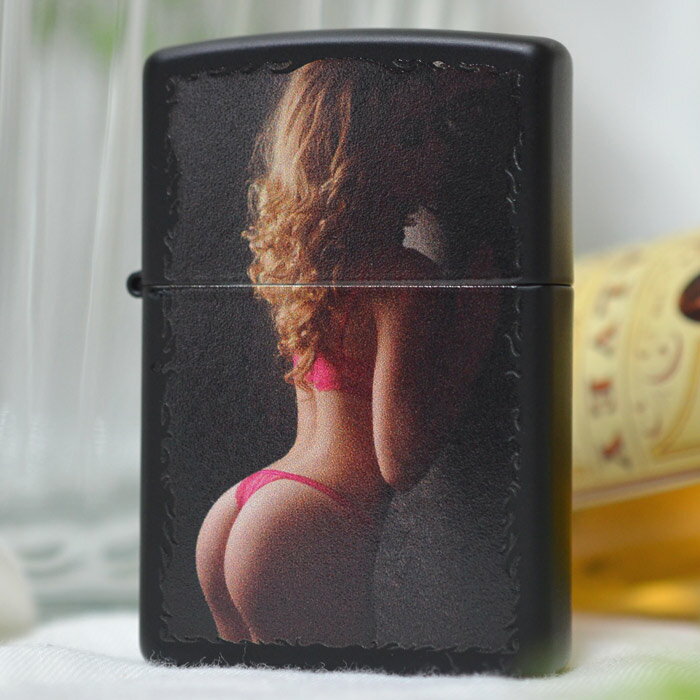 セクシーＺｉｐｐｏ SEXY ZIPPO Z218-098035 赤ランジェリー　◆喫煙具 ZIPPO ジッポーライター オイルライター セクシー 黒 ブラック