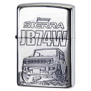 SUZUKI ジムニーとZIPPOとのコラボモデル 現行型　ジムニー／ジムニーシエラ 初代(1970〜1981)から現在まで受け継がれ磨かれて来た「ラダーフレーム構造」や「パートタイム式4WD」・「リジッドアクスル式サスペンション」など、小さなボディながら悪路踏破性能では四輪自動車としてトップクラスの実力を持つ本格派。 現代にフィットした安全＆快適性能やデザイン性の高さも相まって、「武骨・堅牢」「格好良い」けれども「コンパクト・可愛い」「相棒」感もある稀有な存在で、2018年7月のデビュー以来、新たなファンも獲得しつつ、根強いファンの「ジムニスト」達からも熱い支持を集めています。 品名 SUZUKI ジムニーシエラ Ni ベース #200（標準モデル） 加工 エッチング、ニッケルイブシ、裏面は無地 注意事項 ※表面加工の特性上、加工工程や袋の出し入れ等で細かな傷がつくことがありますが避けることができません。あらかじめご了承ください。 ※写真に写る小物は商品に含まれません。 補足説明 ※ボトム（底部）刻印は製造年月を表しています。特記されていない限り、写真は一例で、お届けするものと刻印が異なる場合があります。 ※インサイドユニットにも製造年月がされていますが（例外もあります）、ZIPPOケースとインサイドユニットの製造年月刻印は揃えて出荷されるものではなく、通常は異なりますのでご了承ください。 ※ZIPPOは世界でも類を見ない永久保証です。機能的な不具合がありましたら付属の保証書に書かれた修理センターへお送りください。 ※ご利用になられているパソコン環境や商品撮影時の影響により、色・素材感が実物と若干異なってしまう場合がございます。予めご了承ください。レビューを投稿頂いた方に最大300円OFFクーポンを差し上げます。レビュー投稿後、数時間程度で発行されます。