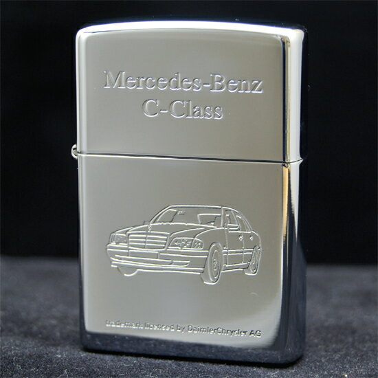 1999年製 #250 エッチング メルセデスベンツ C-Class 新品未使用 ◆喫煙具 ZIPPO ジッポー オイルライター Mercedes-Benz 車 製造年 年代こだわり 生まれ年 プレゼントにおすすめ