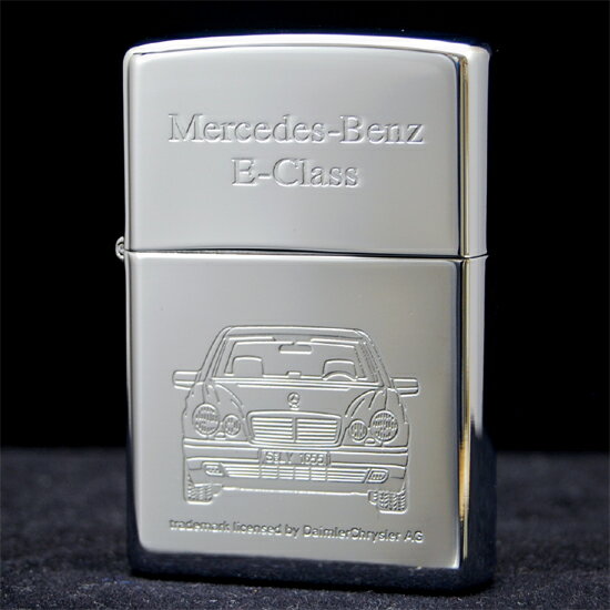 1999年製 #250 エッチング メルセデスベンツ E-Class 新品未使用 ◆喫煙具 ZIPPO ジッポー オイルライター Mercedes-Benz 車 製造年 年代こだわり 生まれ年 プレゼントにおすすめ