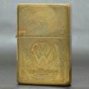 1986年製 Volkswagen フォルクスワーゲン #230CCブラス ロゴ ◆喫煙具 ZIPPO ジッポー オイルライター 製造年こだわり 生まれ年 プレ...