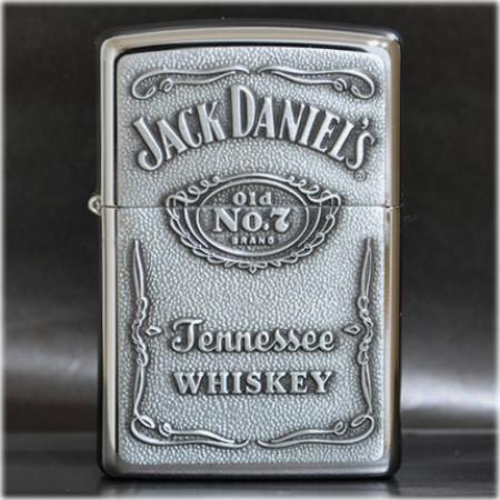 JACK DANIEL'S ジャックダニエル #250 クロムミラー ◆ZIPPO ジッポー オイルライター アルコール 酒