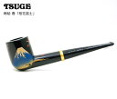 ツゲ 蒔絵 春「桜花富士」 ◆TSUGE 喫煙具 パイプ・パイプ用品 マドロスパイプ 日本 Mt.Fuji Sakura