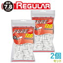PURE ピュア レギュラー チャコール フィルター 120個入×2個セット 直径7.8mm×長さ27mm ◆手巻きたばこ用フィルター ジップバッグ シャグ R...