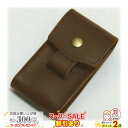 スーパーSALE割引◇ レザー ライター&タバコケース DARK BROWN ◆ZIPPO ジッポー オイル ライターケース ZIPPOケース シガレットケース...
