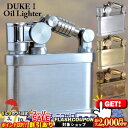 2000円OFFクーポン◇ 10%OFFクーポン◇ DUKE1 デューク1 クロームサテン/ブラスサテン/ワイルドブラス ◆ 喫煙具 オイルライター ペンギンラ...