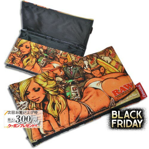 RAWガール トラベルポーチ 携帯用シャグポーチ ◆手巻き RYO タバコ 喫煙具 ロウ ナチュラル 無添加 収..