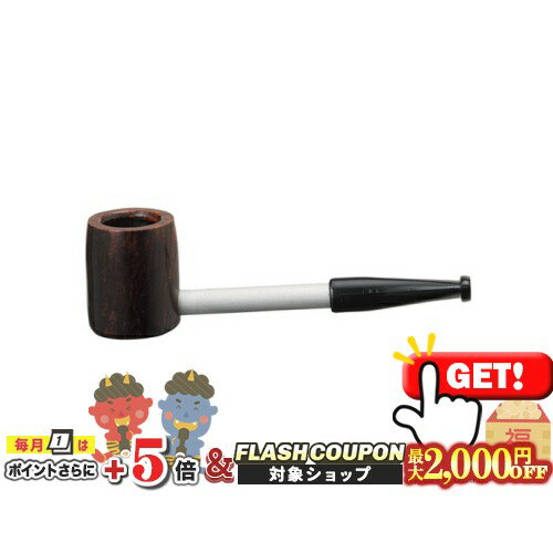 最大2000円OFF対象◇ カピート・ミニ・ダーク 全長約80mm［喫煙具 パイプ ショートスモーク ブライヤー ..