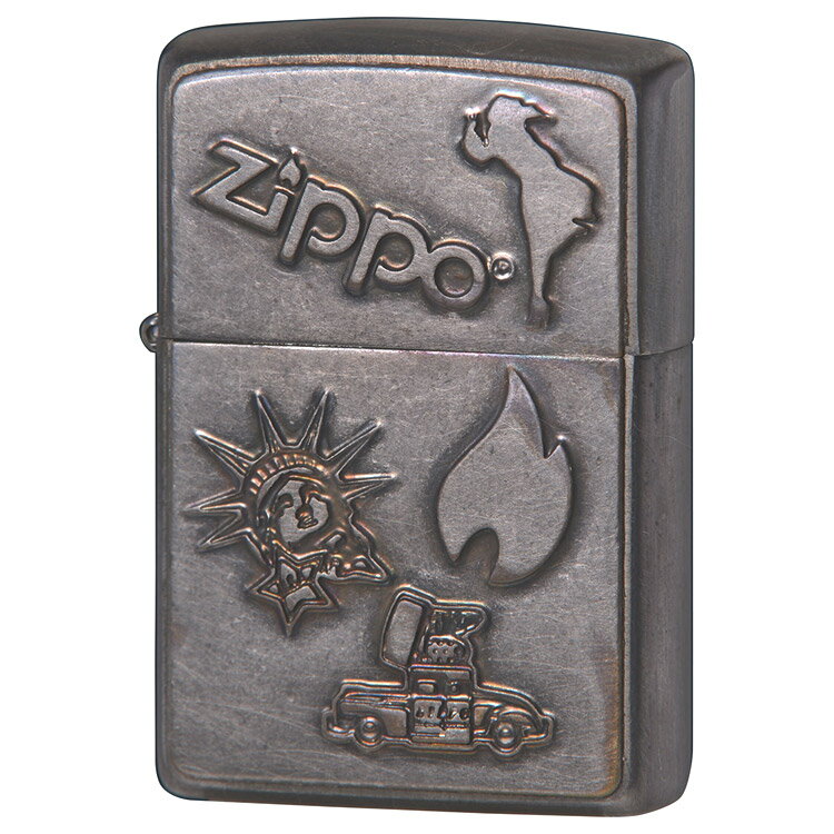 ユーズドフィニッシュメタル ウィンディ（2UD-METAL2) ◆喫煙具 ZIPPOライター ジッポー アンティーク風 ヴィンテージ風 アイコン 渋い