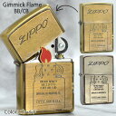 Gimmick Flame ギミックフレーム 真鍮バレル/クロームバレル ◆ 喫煙具 ZIPPO ジッポー オイルライター シルバー ゴールド メタル トリック...