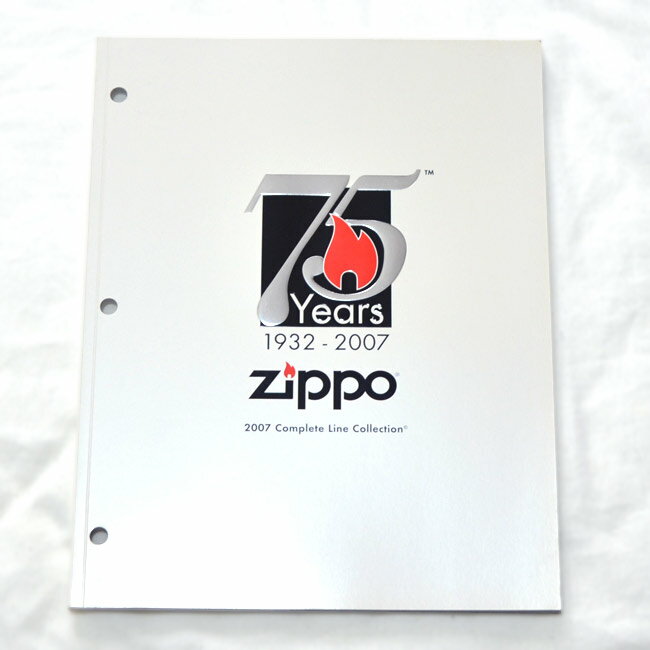 ZIPPO本社カタログ 2007 Complete Line Collection 喫煙具 ジッポーライター 本 書籍 非売品 販促