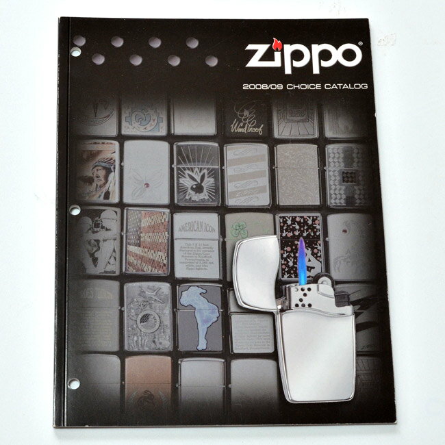 ZIPPO本社カタログ 2008/09 CHOICE CATALOG 喫煙具 ジッポーライター 本 書籍 非売品 販促