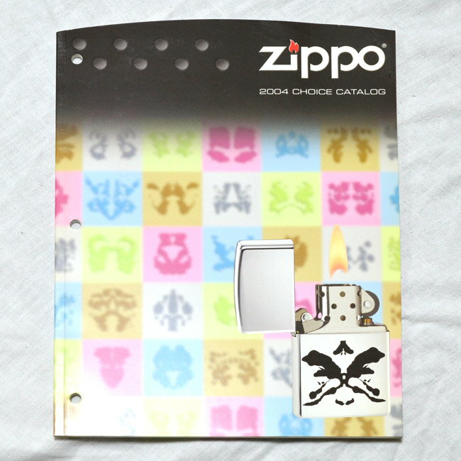 ZIPPO本社カタログ 2004 CHOICE CATALOG 喫煙具 ジッポーライター 本 書籍 非売品 販促