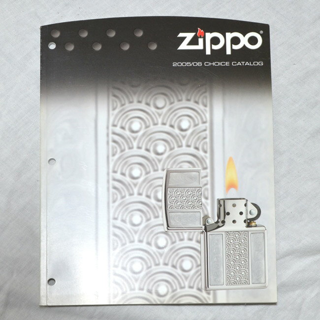 ZIPPO本社カタログ 2005/06 CHOICE CATALOG 喫煙具 ジッポーライター 本 書籍 非売品 販促