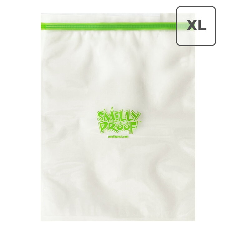 【メール便対応】 防臭ジップバッグ Smelly Proof XLサイズ クリア