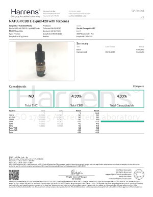 NATUuRCBD4.2%E-Liquid420withTerpenes10mlテルペン配合CBDリキッド