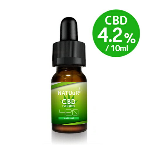 NATUuR CBD4.2% E-Liquid 420 10ml CBDリキッド