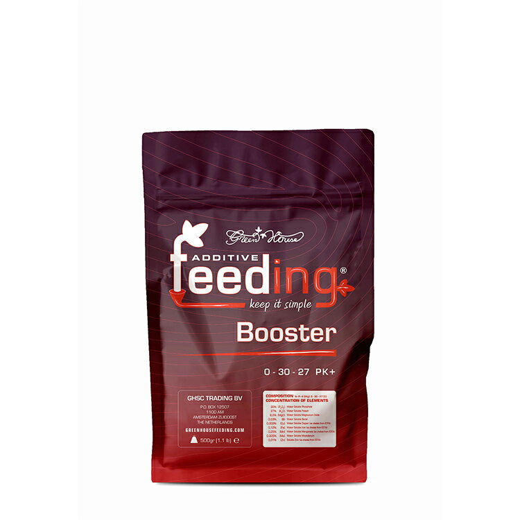 粉末状添加物 Green House Feeding - Booster PK+ 500g グリーンハウスフィーディング ブースター