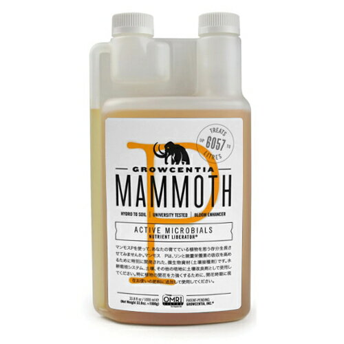 微生物資材 MAMMOTH P 1000ml マンモスP