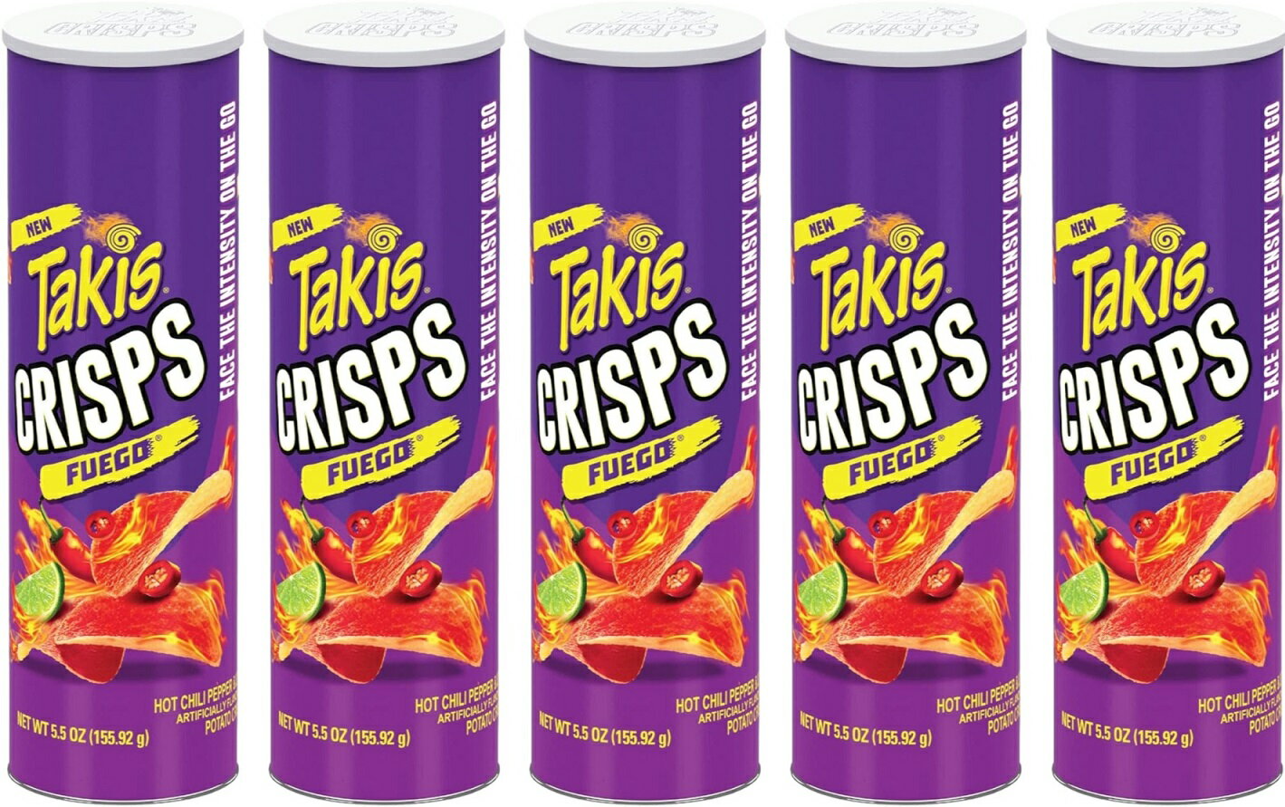 Takis Fuego CRISPS 5本セット （タキス フエゴ クリスプス ）