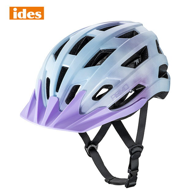 アイデス(ides) 「ディーバイクヘルメット アルモ ユニ」ブルー (頭囲：54～59cm) 子ども用ヘルメット SGマーク付き 自転車用ヘルメット【北海道・沖縄・離島地域 配送不可】