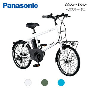 ̵(ϰ)Ͽ̵ۥѥʥ˥å ٥ߥ BE-ELVS075 2023ǯǥ VELO-STAR MINI ưž Panasonic3ǯդ