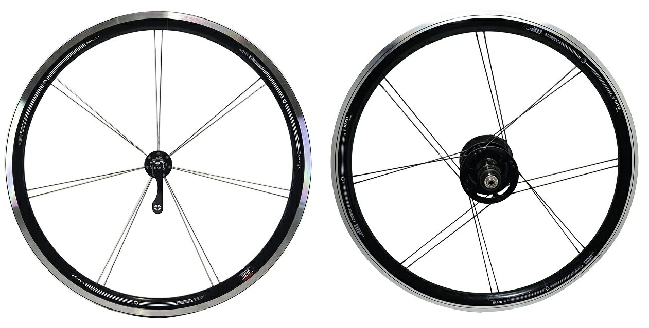 [数量限定特価] DAHON(ダホン) DAHON PRO WHEEL(ダホン プロ ホイール) 前後セット 20インチ ETRTO:406..