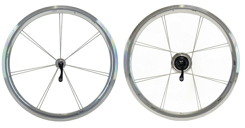 [数量限定特価] DAHON(ダホン) DAHON PRO WHEEL(ダホン プロ ホイール) 前後セット 20インチ ETRTO:406 シマノ11SPEED対応 シルバー 【送料無料(沖縄・離島・北海道へは不可)】