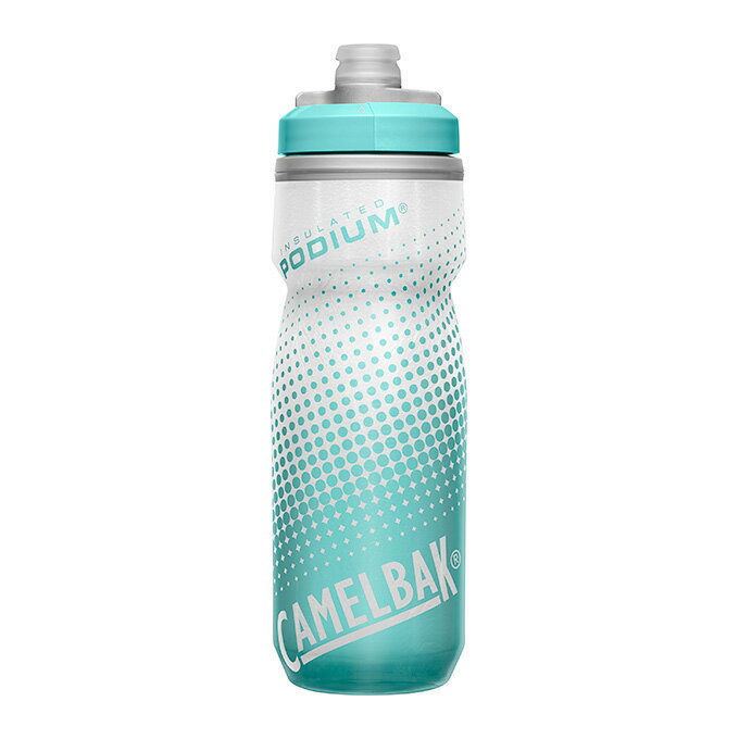 CAMELBAK(キャメルバック) PODIUM CHILL(ポディウム チル) 620ml V5 21oz ティールドット 065223 サイクルボトル 水筒 保冷ボトル【北海道・沖縄・離島地域 配送不可】